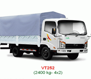 Veam tải VT252 thùng mui bạt